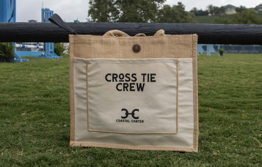 Cross Tie Crew tote bag